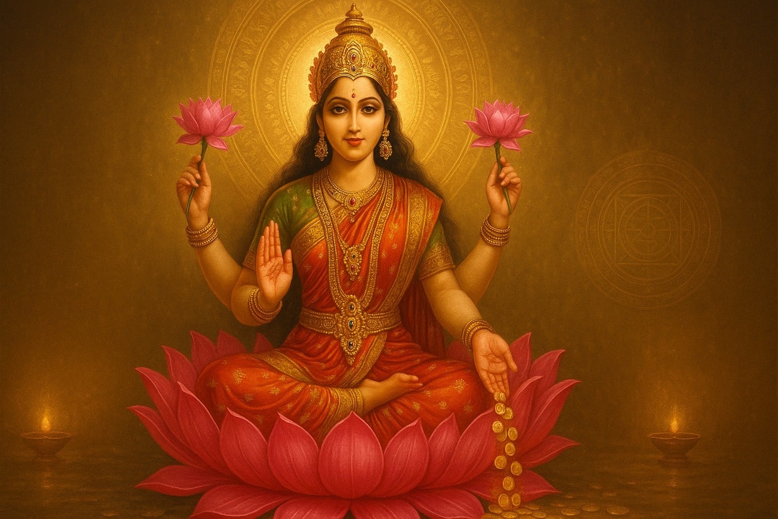 दुर्लभ लक्ष्मी मंत्र: धन, ऐश्वर्य और सफलता का अचूक उपाय !