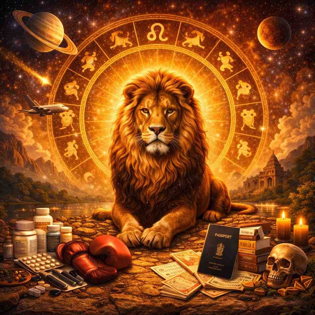 सिंह राशिफल 2026: शनि की ढैया और विदेश यात्रा !