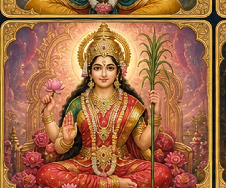 श्री ललिता त्रिपुरसुन्दरी सहस्रनामावली चित्र