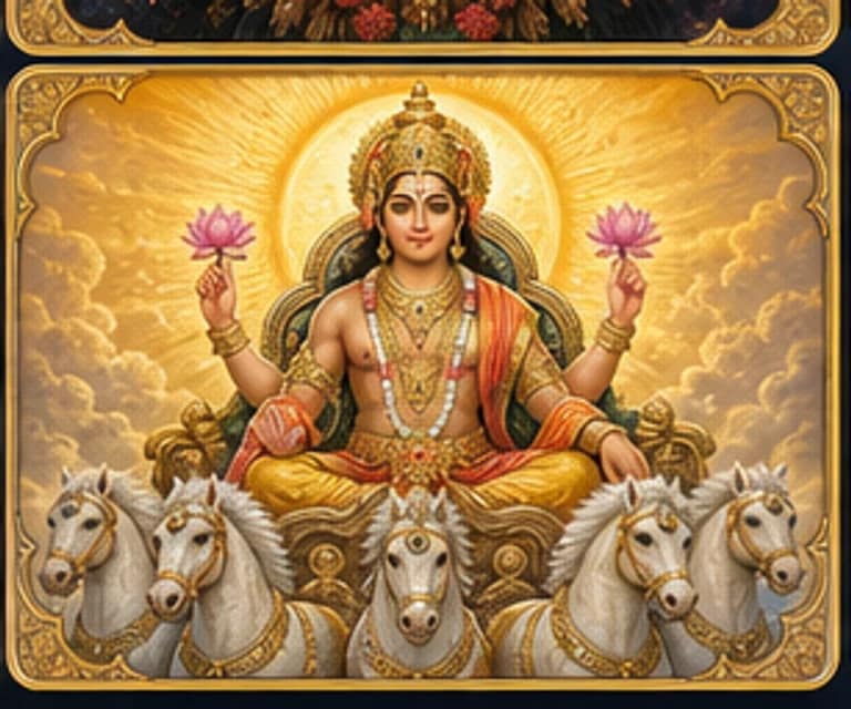 भगवान सूर्य सहस्रनामावली चित्र