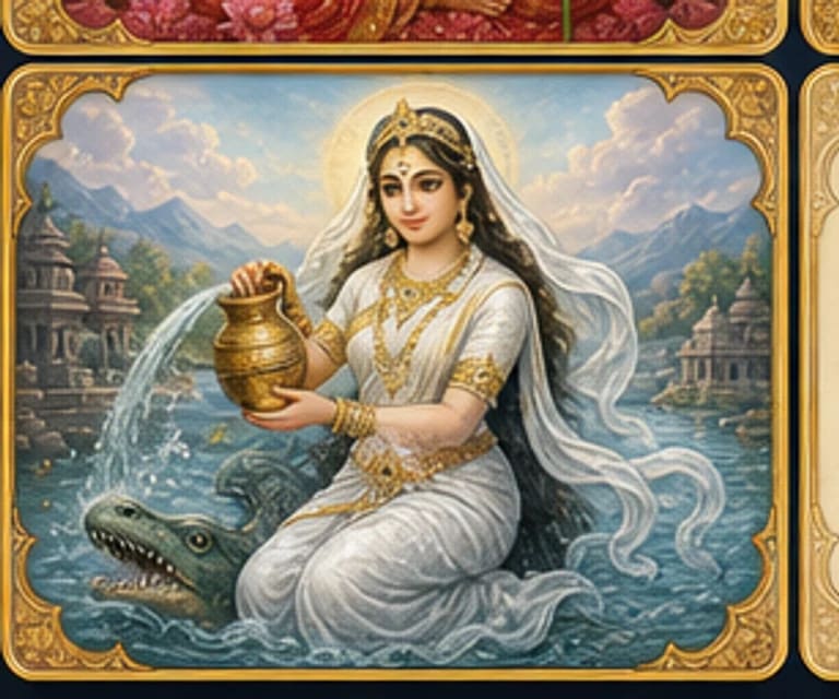 देवी गङ्गा सहस्रनामावली चित्र