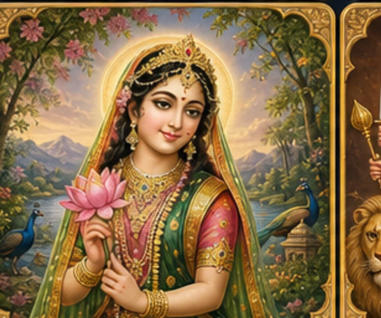 श्री राधा सहस्रनामावली चित्र