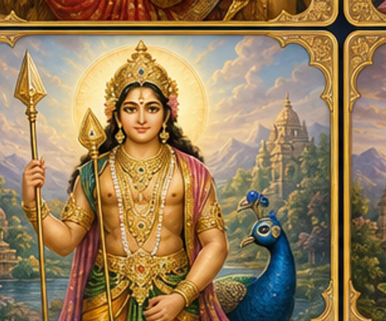 श्री सुब्रह्मण्य / कार्तिकेय सहस्रनामावली चित्र