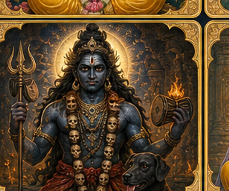 श्री कालभैरव सहस्रनामावली चित्र